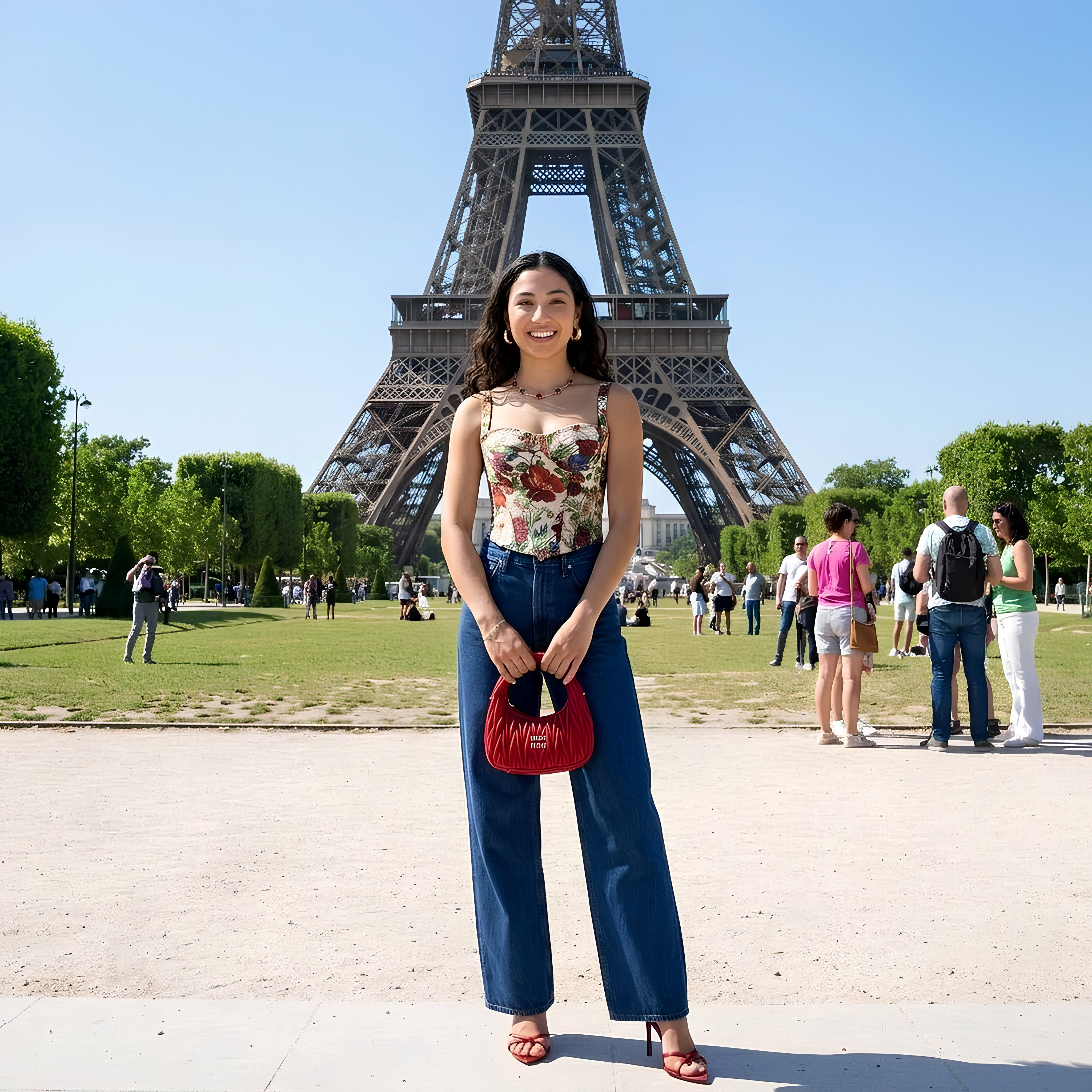 Virtual try-on result